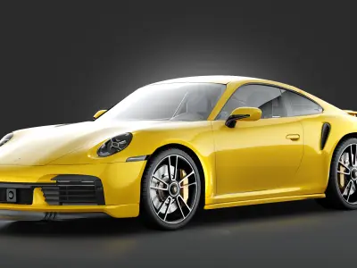 PORSCHE 911 Turbo S  3D model
