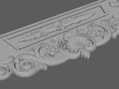 dekor ornament 3D model 14