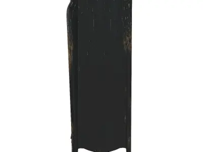 Hooker Furniture Bedroom Sanctuary Armoire En Noir 3D model