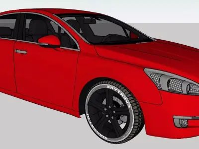 PEUGEOT 308 3D model