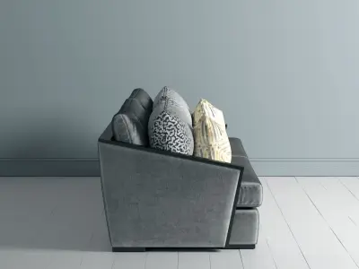 Luxury Sofa 3D model