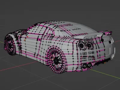 Nissan GTR R-35 2013  3D model