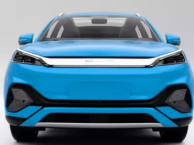 BYD Atto 3 2024 Low-poly 3D model