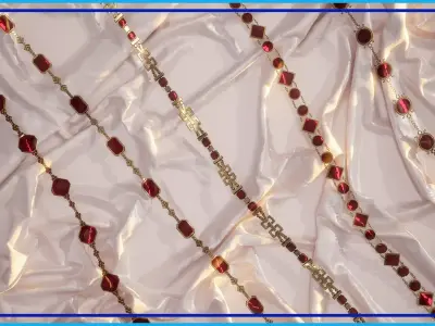 Gem Chain Material Texture