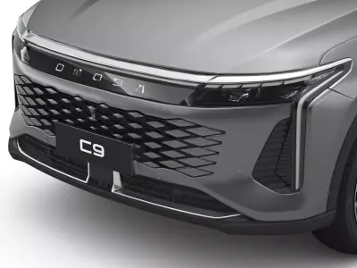 2025 Chery Omoda C9 with Interior 3D model