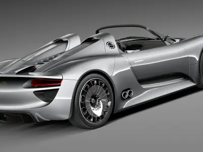 Porsche 918 Spyder 2012 3D model