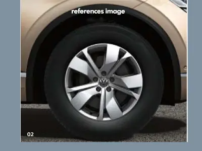 AS rims collection 7 - VW Cordova Low-poly 3D model