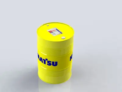 Oil Barrel Free 3D model