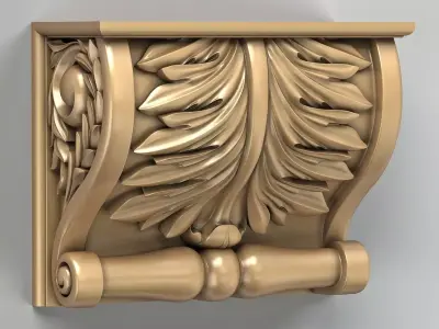 Corbel 009 3D model