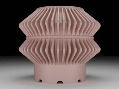 Vase 002 3D print model