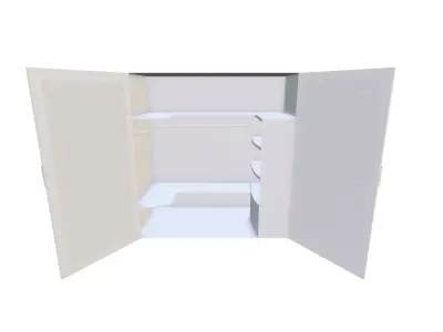 Dressing placard 3D model