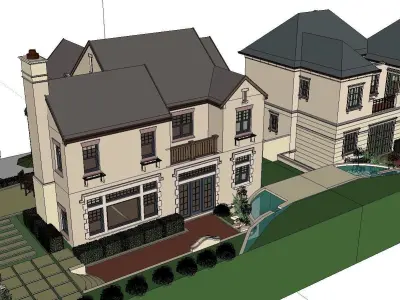 Regal-Luxury-Villa Area-02 3D model