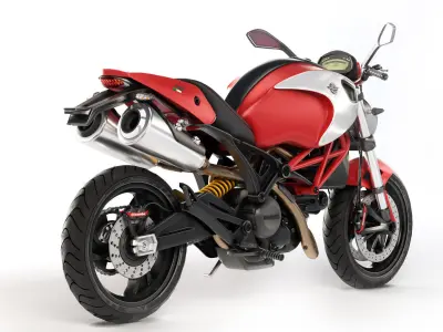Ducati Monster 796 3D model
