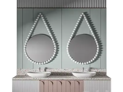 Luxury Bathroom 304 3D model