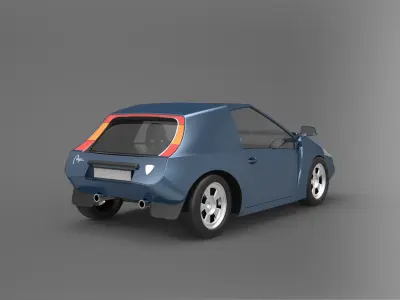 Sport Car Design 3D model