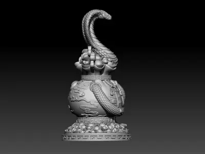Prosperity Snake 3D STL 3D print model