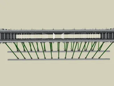 Aluminum Wall Formwork 3D print model