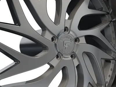 corleone MANGANO wheel  3D print model