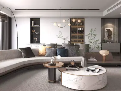 Apartment Interior 3D model