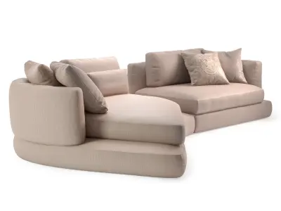 Arabesque Sofa Compo 6 3D model
