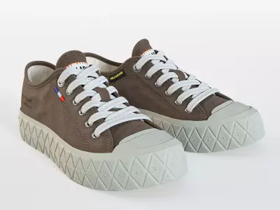 Palladium Palla Ace Brown Low-poly 3D model