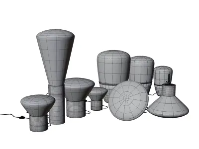 floor lamp bulb 3D model