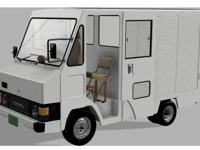 TOYOTA QUICK DELIVERY 3D print model