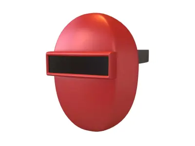 Welding Mask v1 004 Low-poly 3D model