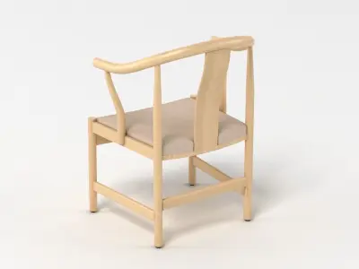 Hans J Wegner China Chair 3D model