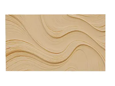 decor set wall panel relief mural CNC 15  3D print model