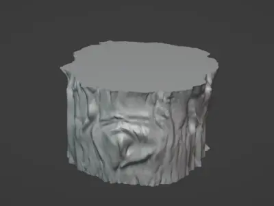 Pine Tree Candle 3D print model