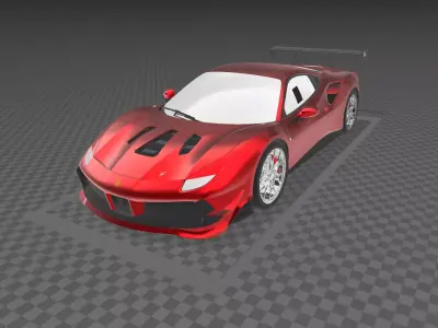 Ferrari 488 3D print model