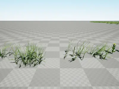 Tropical bush asset pack - unreal engine 3D model