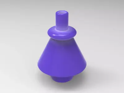 Fiyu Vase Low-poly 3D model