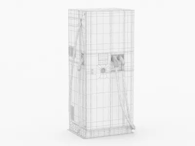 Ingeteam Ingerev Rapid 50 Trio charging Station 3D model