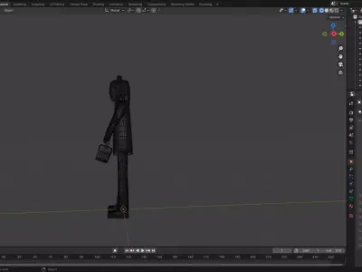 Salesperson of Tacos de Canasta 3D print model