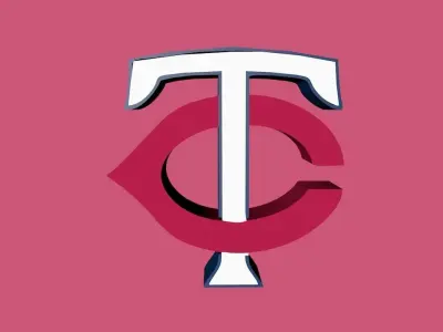 Minnesota Twins Team Logo 3D model