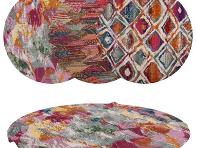 Rugs No 1042 Low-poly 3D model