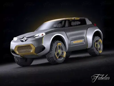 Renault Kwid 3D model
