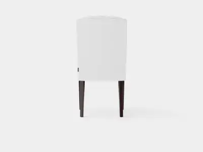 Venice dining chair off-white Low-poly 3D model