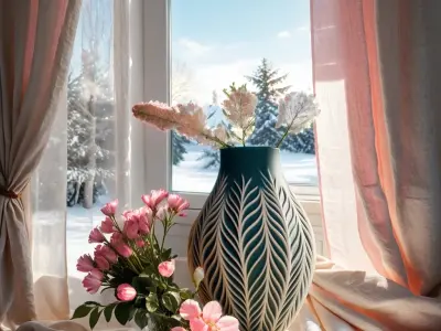 Orient Vase for Home Decor 3D print model