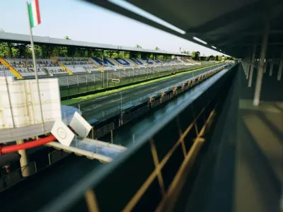 Monza Circuit - Autodromo Di Monza - Italy Low-poly 3D model