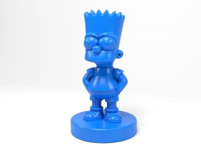 Bart simpson 2 3D print model