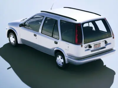 Zhonghua Zidantou 1994 Low-poly 3D model