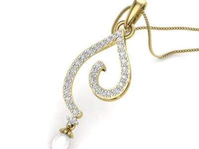 Women pendant  3D print model order