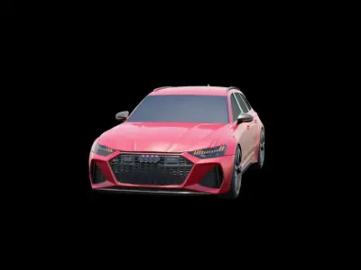 Audi RS 6 Avant 3D Model 3D model