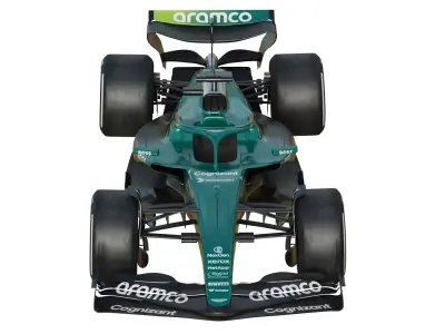 F1 Aston Martin AMR25 2025 3D model