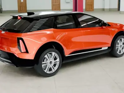 Cadillac Obtiq 2025 Low-poly 3D model