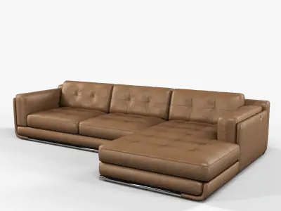 Kelvin Giormani Latina II sofa Low-poly 3D model