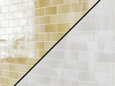 Ceramic wall tile EQUIPE CRACKLE 3D model